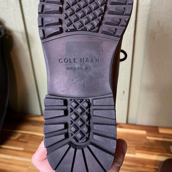 Cole Haan NWOB Midland Lug Sole Water Resistant Chukka Boots Men Size 7.5 New - Picture 9 of 13